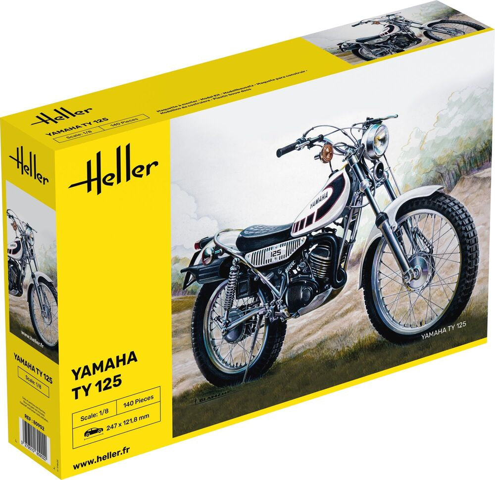 HELLER 80902 MAQUETTE YAMAHA TY 125 1/8
