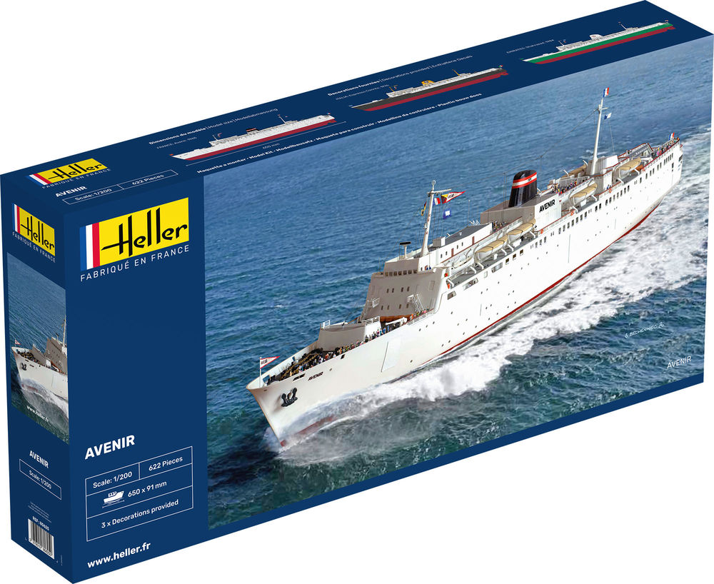 HELLER 80625 MAQUETTE AVENIR 1/200