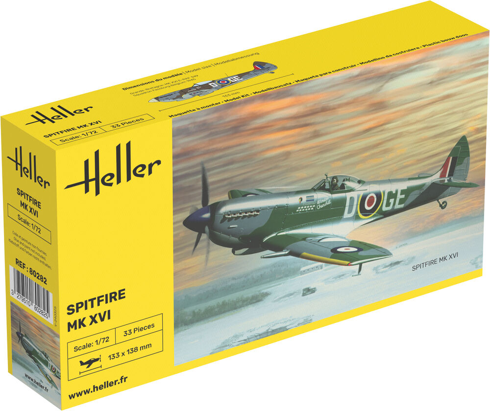HELLER 80282 MAQUETTE SPITFIRE 1/72