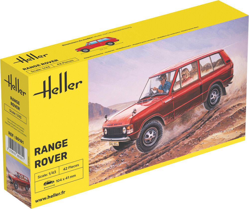 HELLER 80181 MAQUETTE RANGE ROVER 1/43