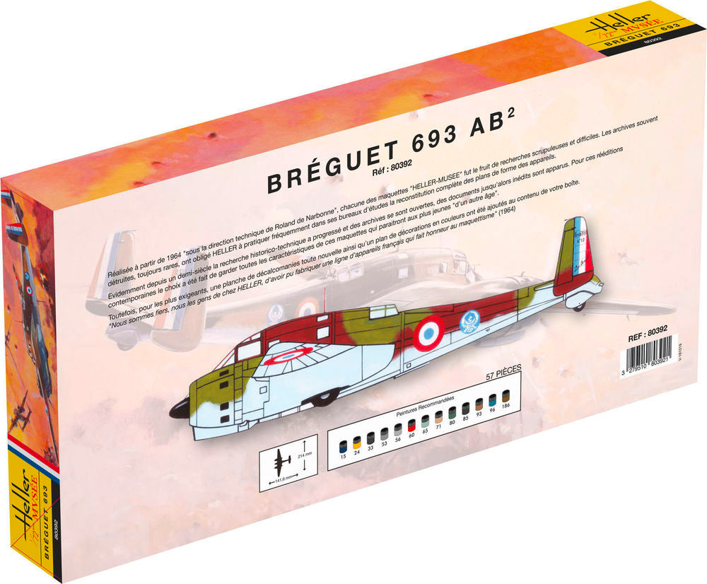 HELLER 80392 MAQUETTE BREGUET 693/2 - HELLER MUSEUM 1/72