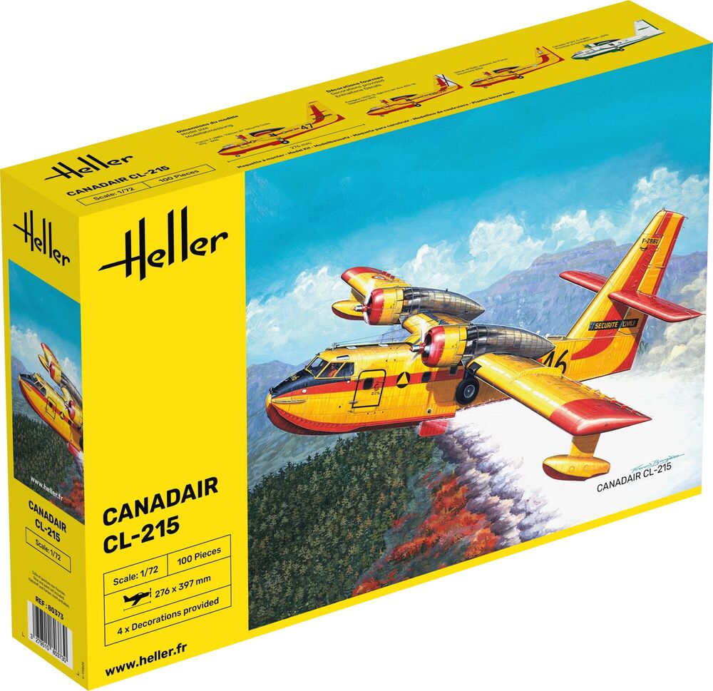 HELLER 80373 MAQUETTE CANADAIR CL-215 1/72