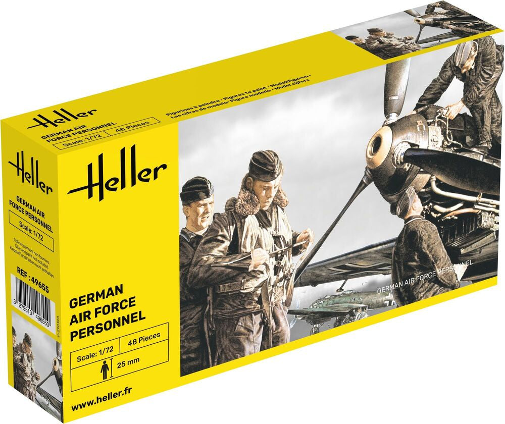 HELLER 49655 MAQUETTE DEUTSCHE LUFTWAFFE PERSONAL 1/72