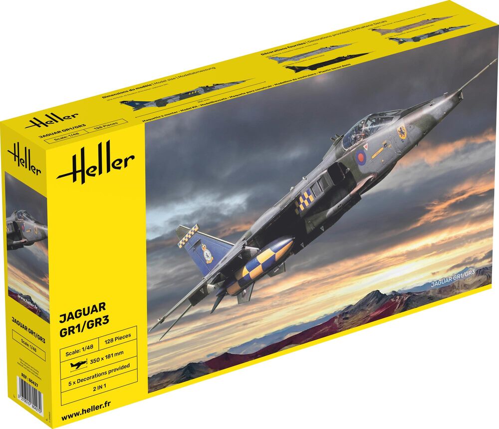 HELLER 80427 MAQUETTE JAGUAR GR1/GR3 1/48