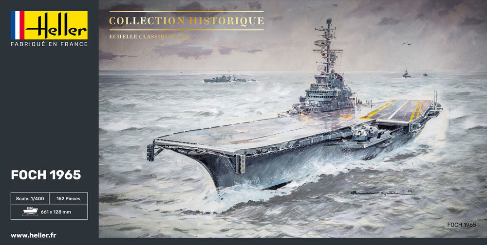 HELLER 81071 MAQUETTE FOCH 1/400