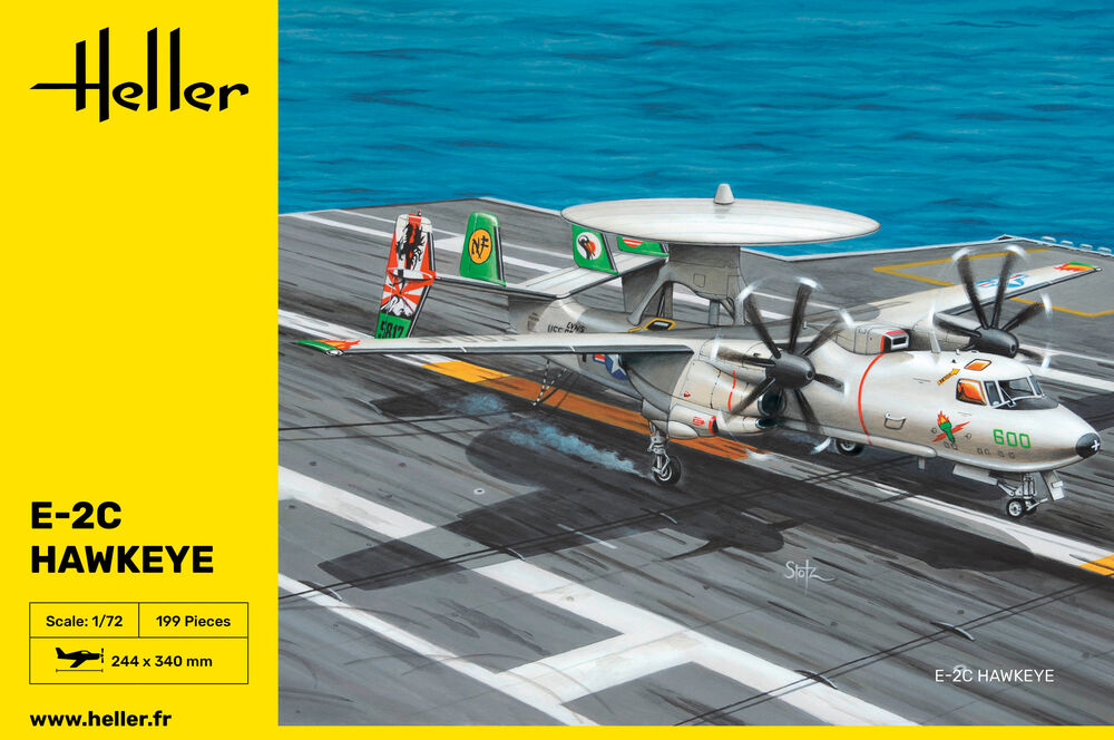 HELLER 82300 MAQUETTE E-2C HAWKEYE 1/72