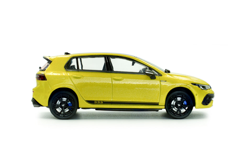 SOLIDO 4311804 MINIATURE VOLKSWAGEN GOLF R 333 LIMITED EDITION LIME YELLOW 2023 1/43